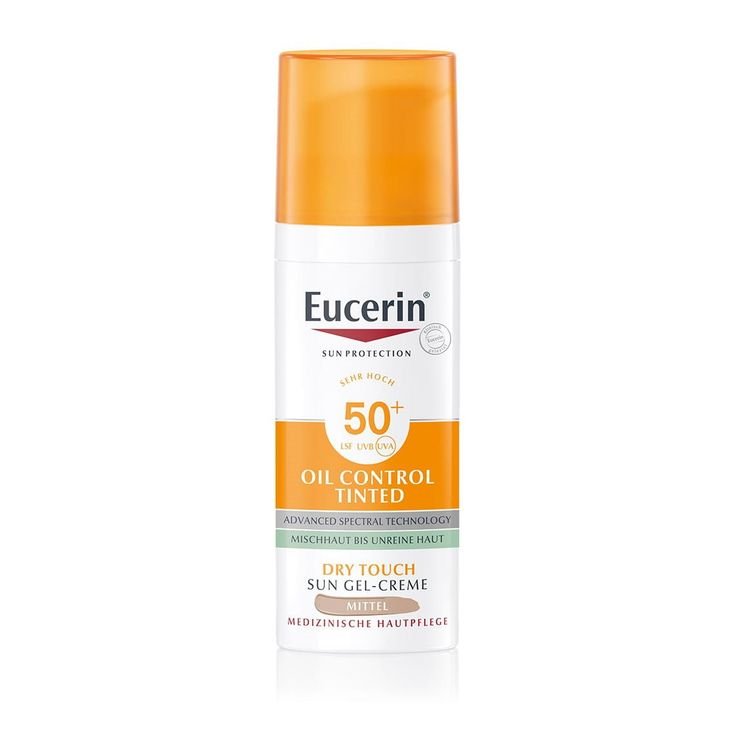 Protector Solar- Eucerin SPF50+ Color Medio (50ml)