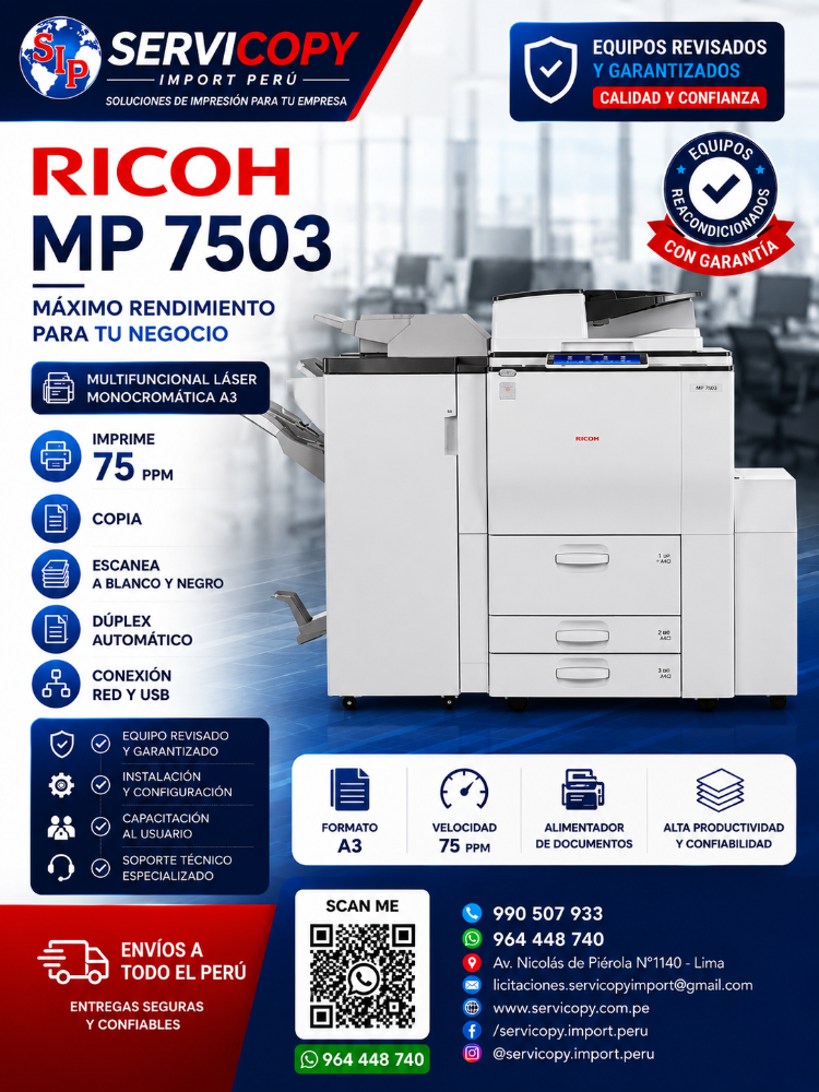 Ricoh MP7503