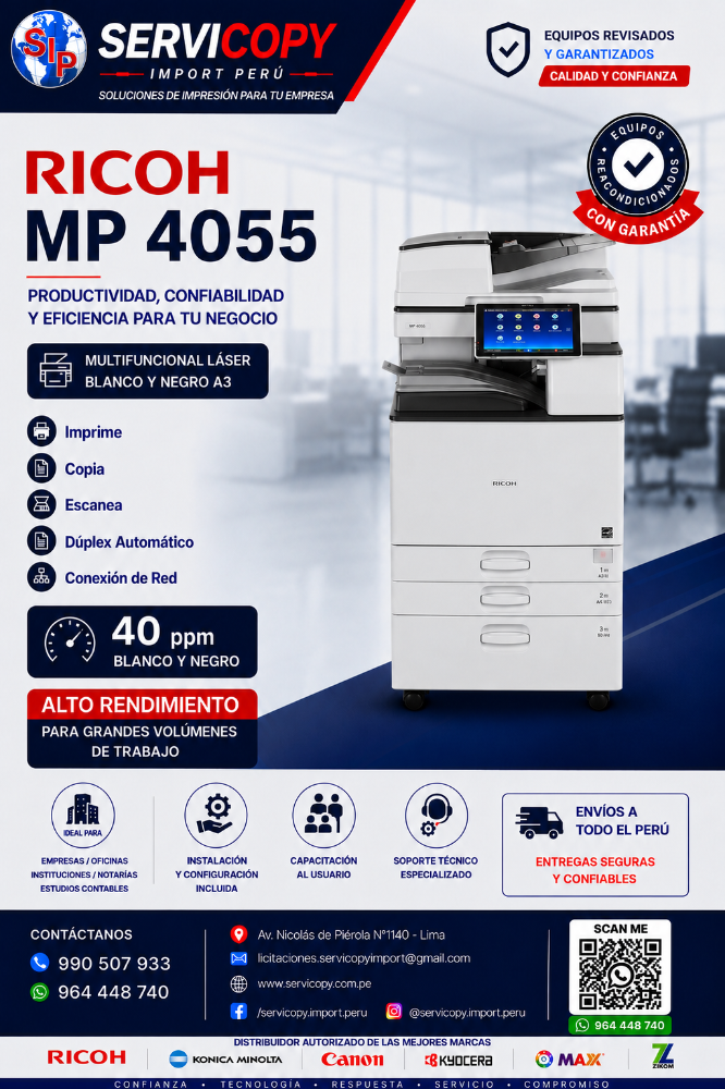 Ricoh MP4055