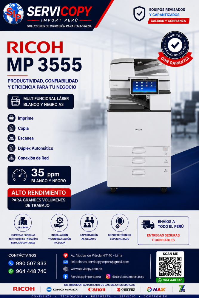 Ricoh MP3555