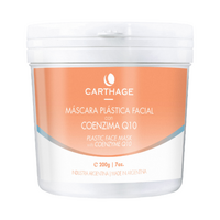 Mascara plástica facial con coenzima 10