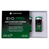 Exosomas Pro Centella Complejo Revitalizante Liposomado 2 unidades 10 ml