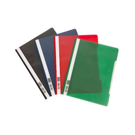 carpeta trasparente