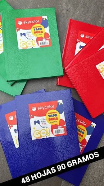Cuaderno Tapa Dura