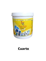 Pintura vinilo 1/4 blanca