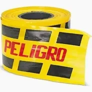 CINTA PELIGRO 100 mtrs