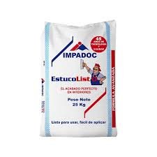estuco listo impadoc x5kg