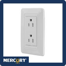Toma doble polo/tierra Mercury