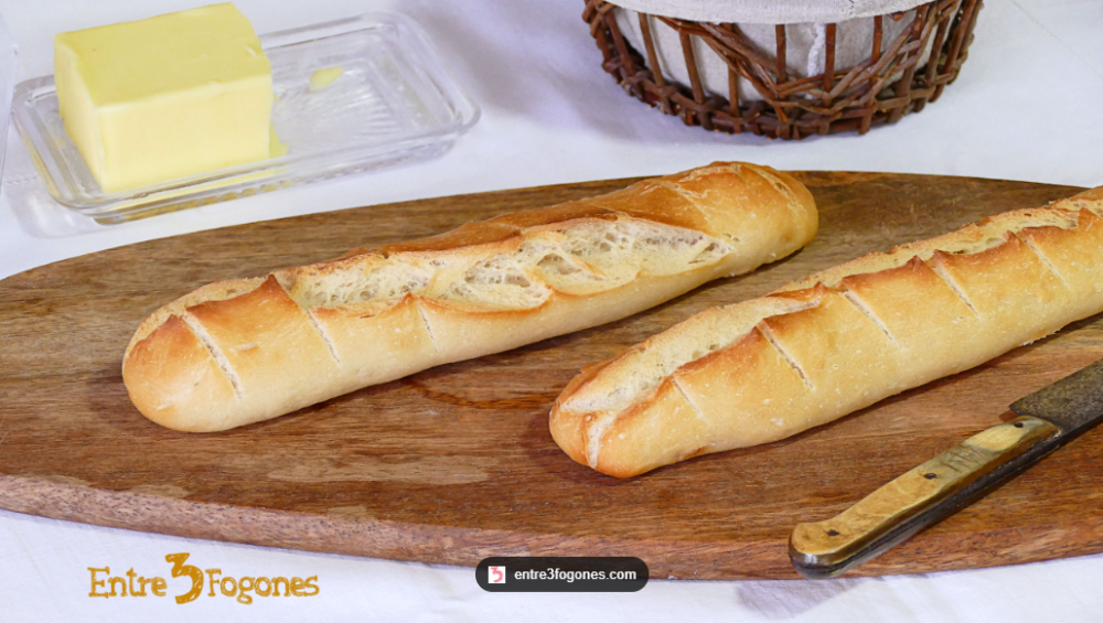 pan baguette ajo queso