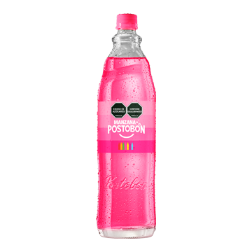 manzana vidrio litro