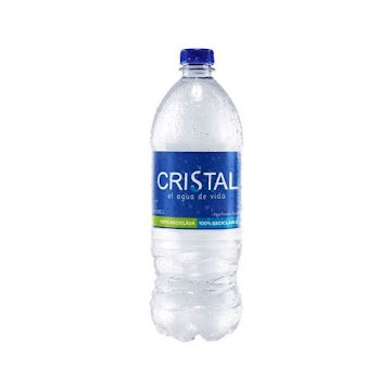 Agua litro cristal