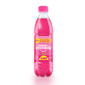 GASEOSA PET 500 ML MANZANA