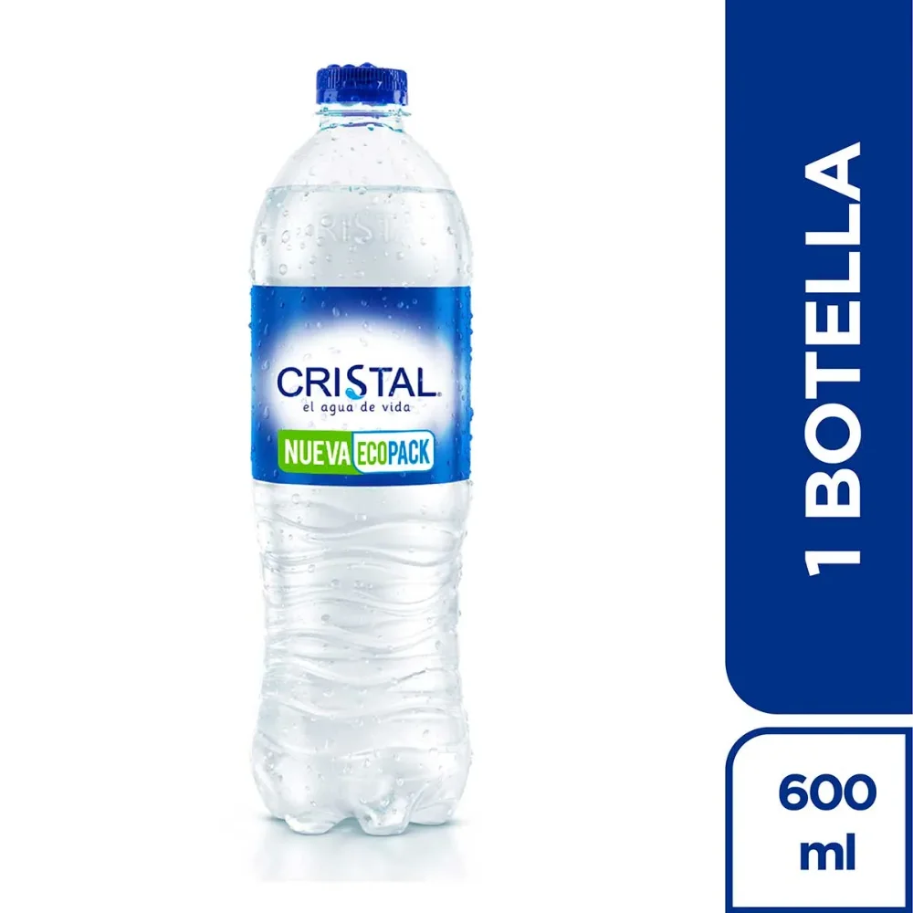 AGUA CRISTAL 600ML