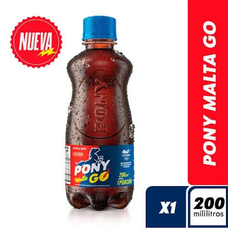 pony malta tapa azul mini
