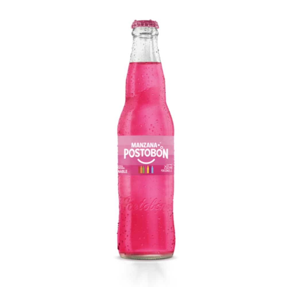 GASEOSA MANZANA 250 VIDRIO