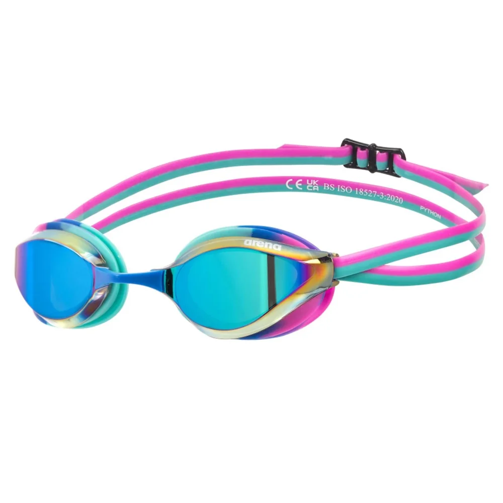 PYTHON MIRROR TURQUOISE-WATER-FUCHSIA