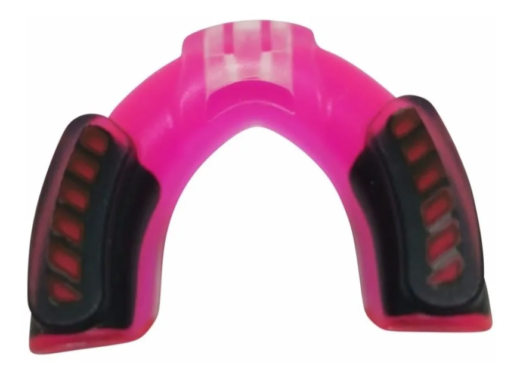 PROTECTOR BUCAL CON SALIDA DE AIRE ROSA