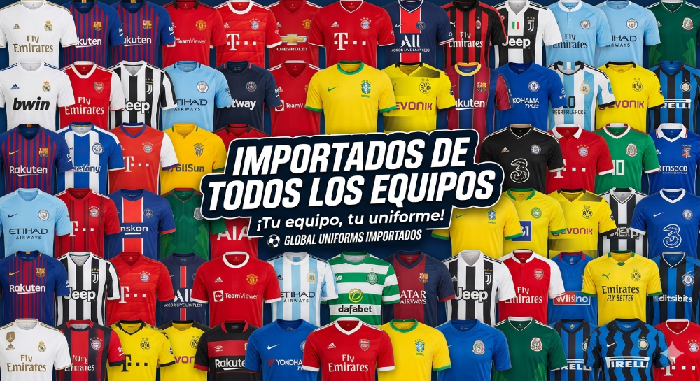 UNIFORMES IMPORTADOS POR MAYOREO