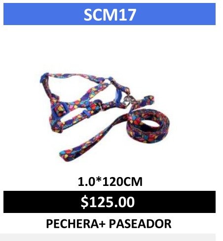 PECHERA + PASEADOR 1X120 CMS SCM17