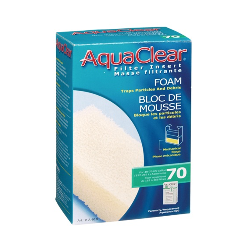 AQUA CLEAR ESPONJA 70 40-70 GALONES