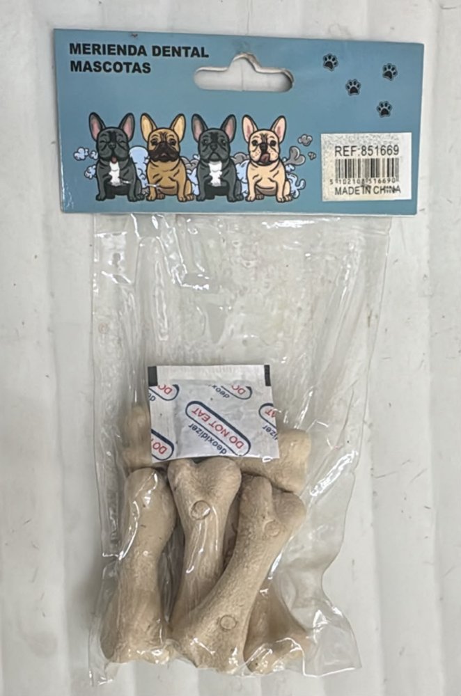 MERIENDA DENTAL MASCOTAS