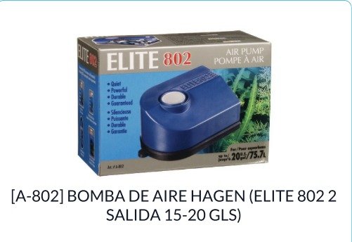 BOMBA ELITE A-802 20 GALONES