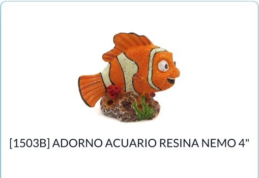 ADORNO NEMO 4 PULGADAS