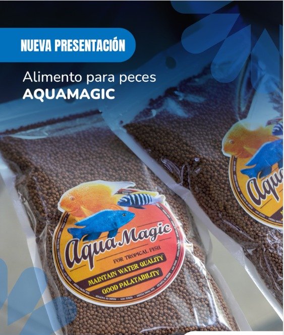 ALIMENTO PECES AQUA MAGIC 100 GRAMOS AF861S