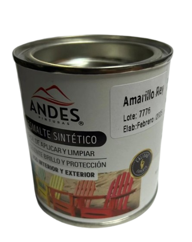 ESMALTE SINTETICO AZUL PACIFICO 1/16 GALON ANDESAS1057