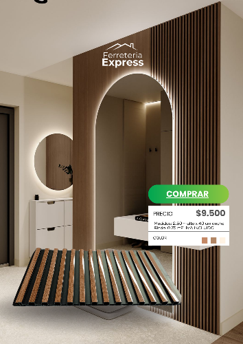 Wall panel PVC RANURADO NEGRO CON DORADO