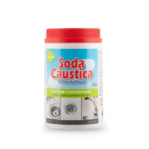 SODA CAUSTICA POTE 1/2 KG PASSOL - (511013)501028