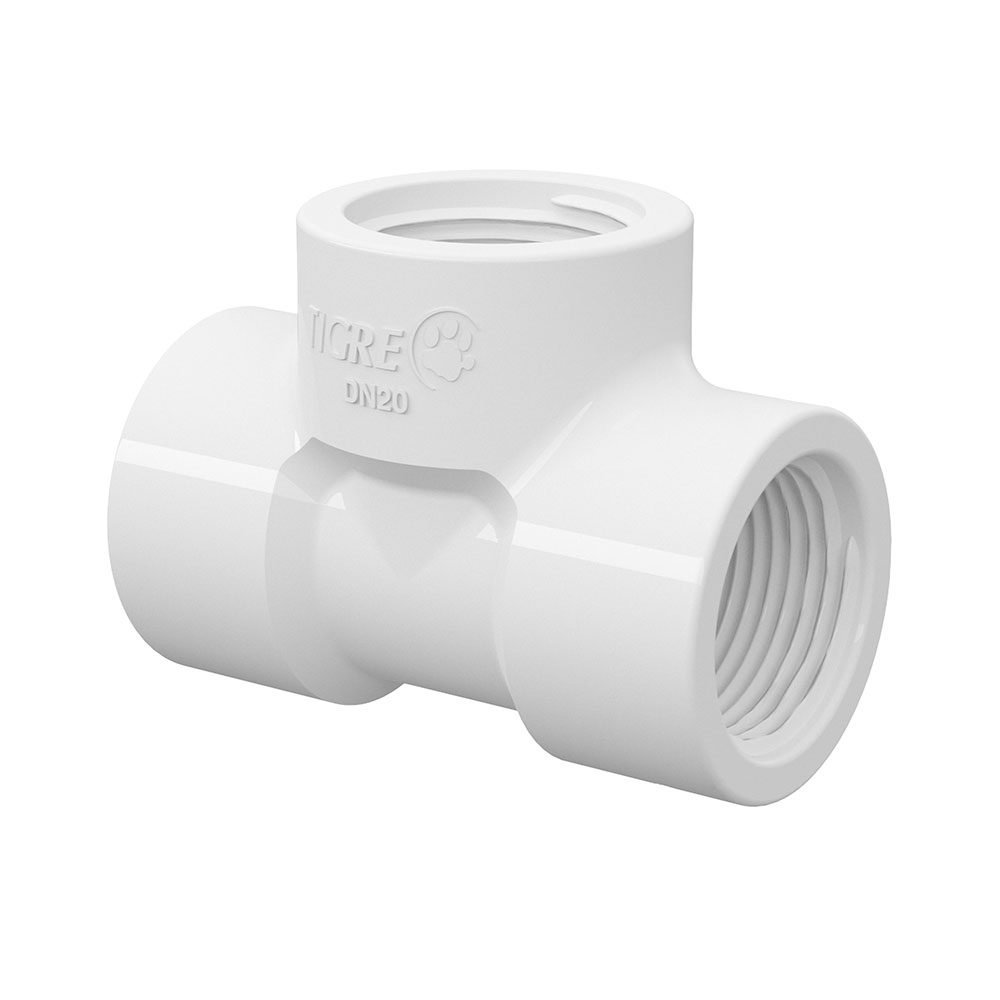 TEE HI/HI PVC HID 3/4"