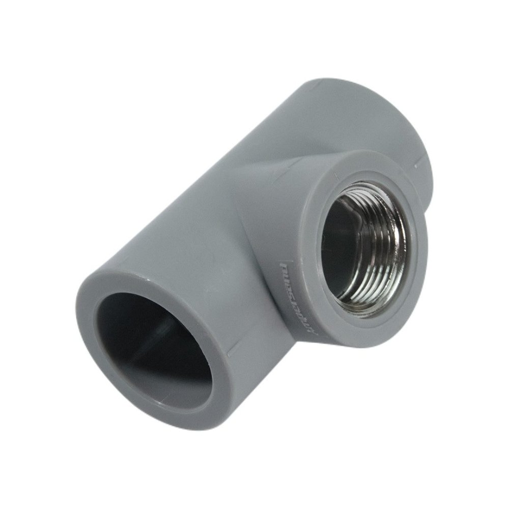 TEE HI PPR GRIS 25MMx3/4"