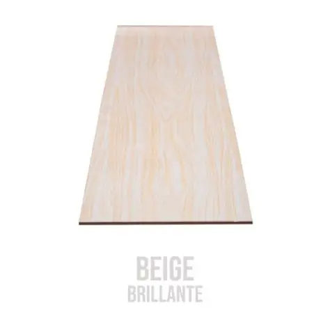 Cielo raso PVC crema claro