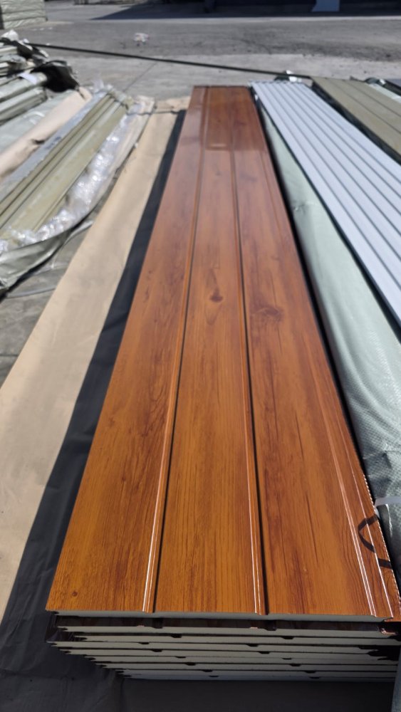 metal siding madera OAK 3.85m x 38cm