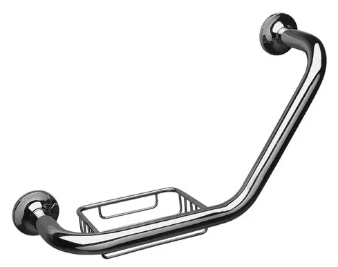 Barra de seguridad con jabonera 48cm