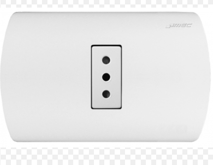 [0200TA0501] ENCHUFE SIMPLE EMBUTIDO 10 AMPERES BLANCO ARIS MEC