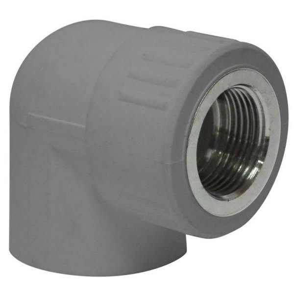CODO 90° SOLDAR/HI PPR GRIS 25MMX3/4