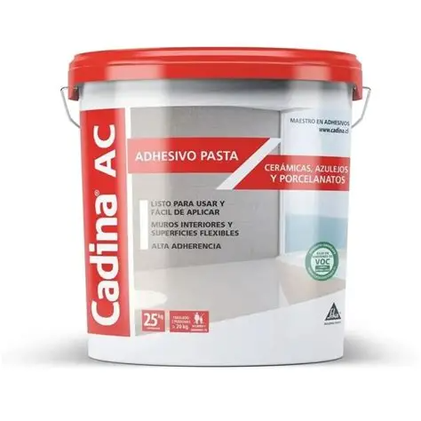 CADINA ADHESIVO PASTA AC (TI 25KG)114102
