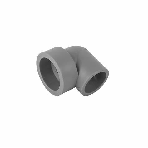 Codo 90° con Reducción SO - SO Ø 32mm - 20mm PPR Gris 1236148