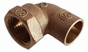 Codo So-Hi 1/2 BRONCE
