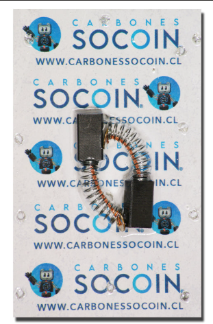 Carbon Taladro Bosch 2/8 y 1/2 61-A