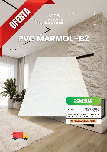 Pvc marmol B2 texturizadaMARMOLB2