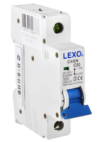 INTERRUPTOR AUTOMATICO LEXO 447013 Int. Automatico Lexo Ebs6Bn 1X16A "C" 6Ka "1235950