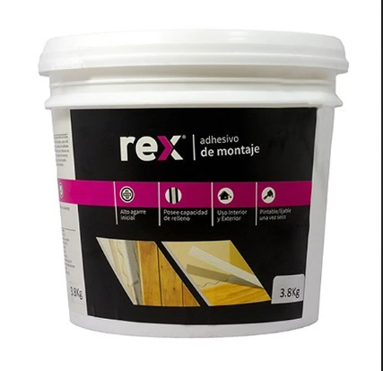 REX MONTAJE, BALDE 5 KG