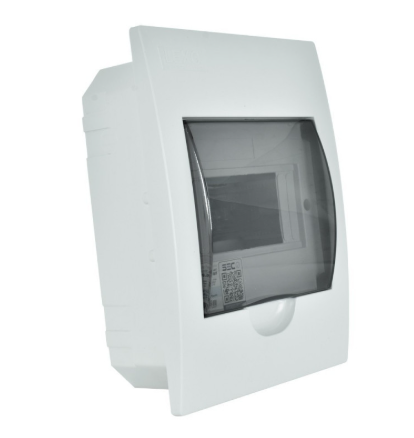 Tablero Embutido Ip41, Lh, Tapa Color Humo, 6 Polos1236366