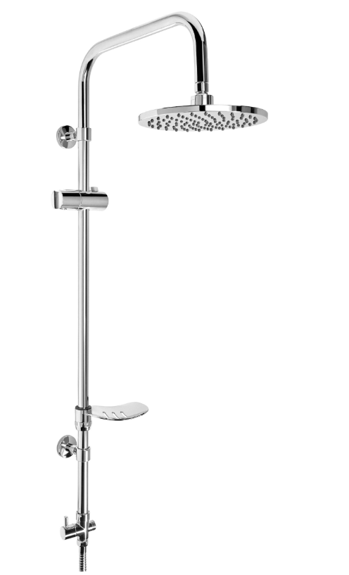 Columna Mango Ducha 5F + Plato 8" Redondo PZ2260