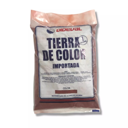 TIERRA DE COLOR ROJO DE PRIMERA BOLSA 1 KG1110005