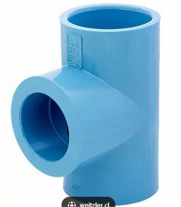 TEE PVC HIDRAULICO 25MM ( treinta y tres )