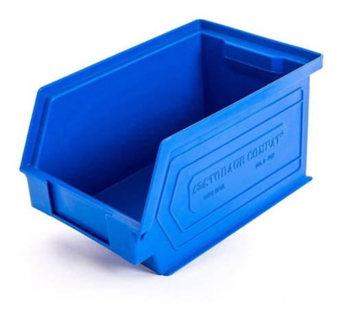 CAJA PLASTICA APILABLE MULTIFUNCIONAL AZUL PK005 1235375